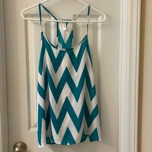 Luxe Chevron Tank Top